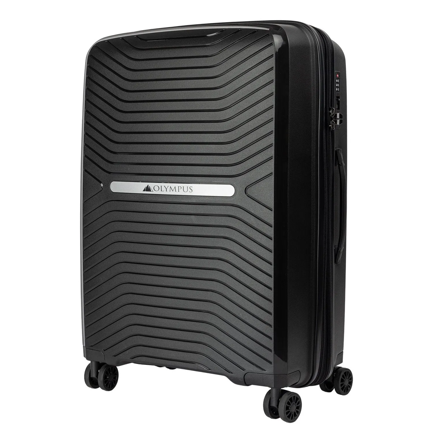 Olympus Astra 20" Hard Shell Suitcase (Obsidian Black)