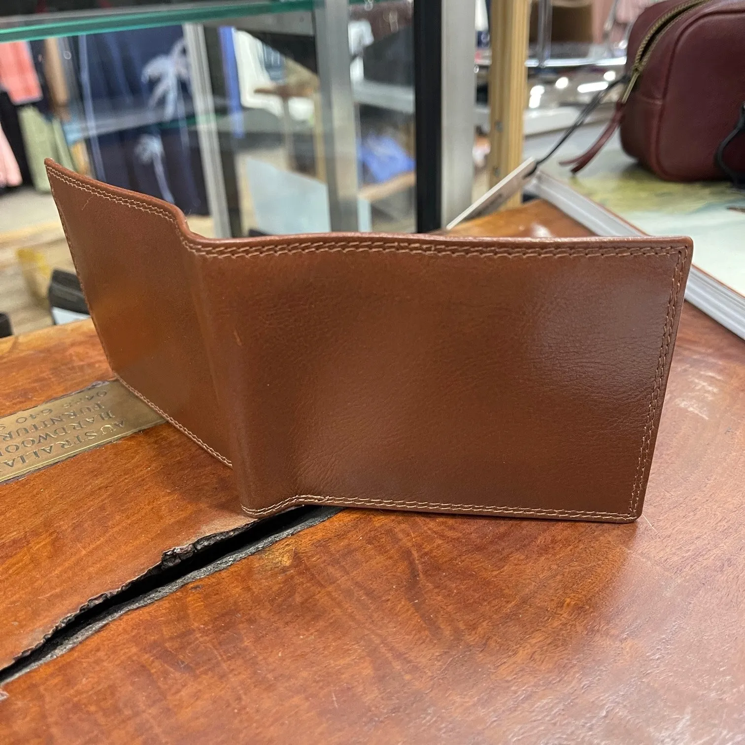 Oran Leather - Hamburg Wallet - | Brown | Cognac | Black