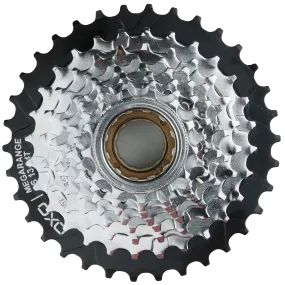 OXO 8-Speed 13-34T Megarange Freewheel Sprocket (CP/Black)