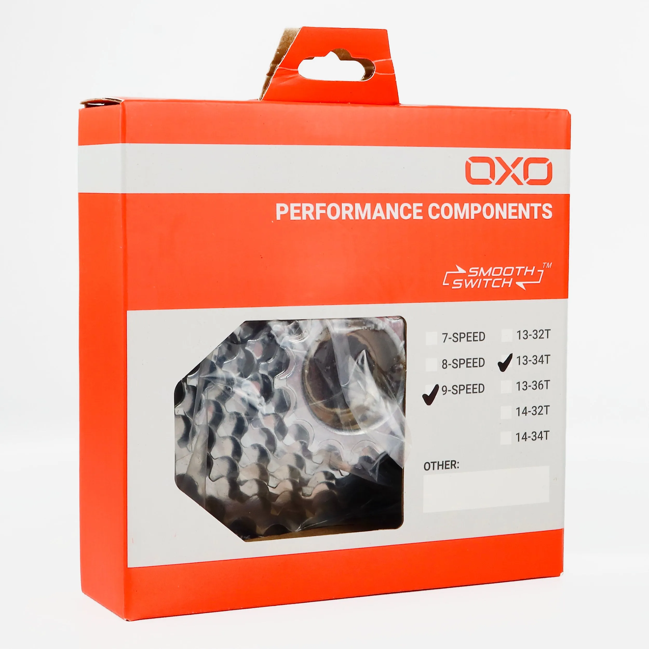 OXO 9-Speed 13-34T (MY2023) Freewheel Sprocket