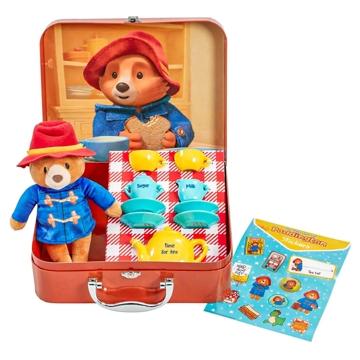 Paddington Soft Toy and Tea Set