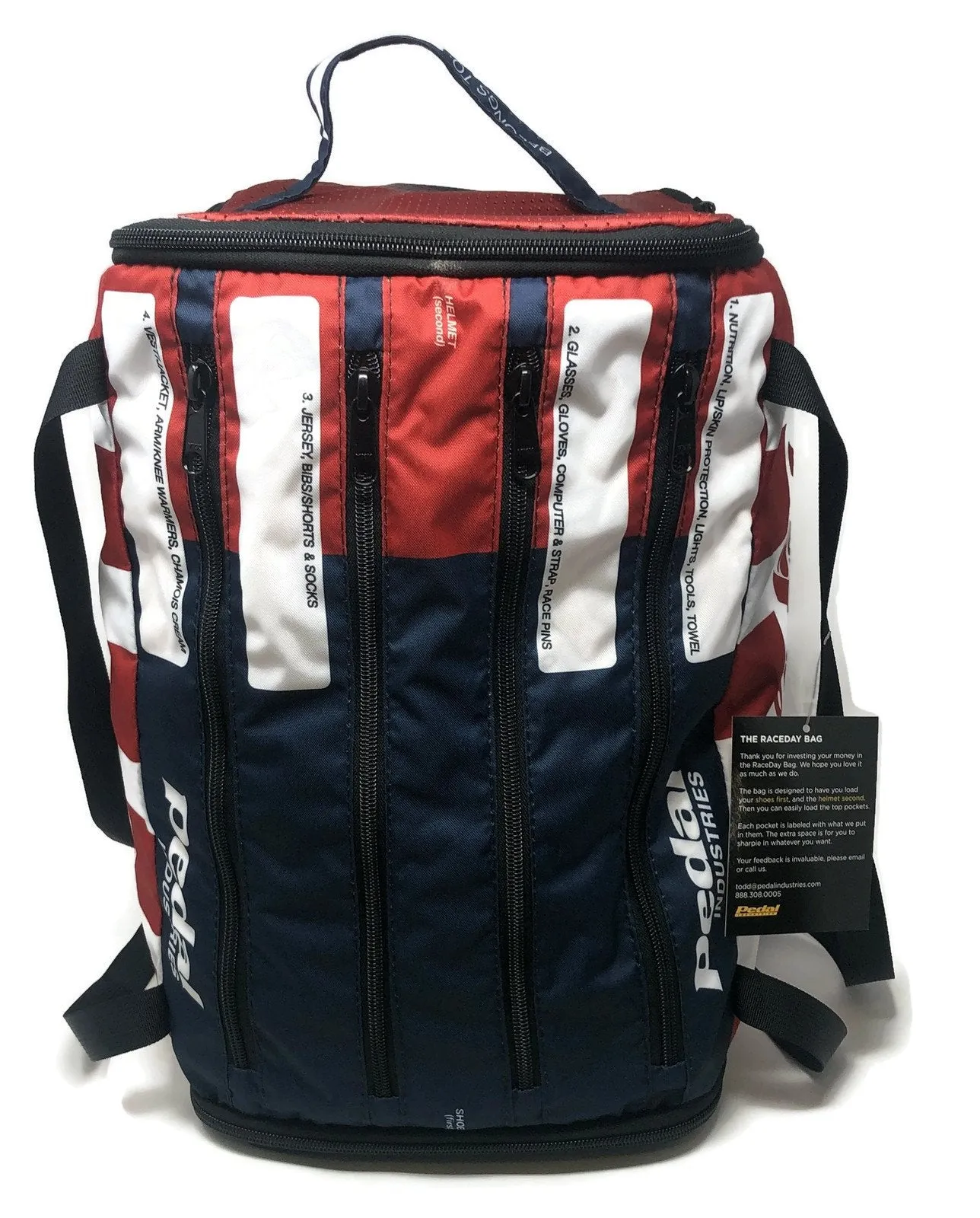 Patriotic CYCLING RACEDAY BAG™ ISD