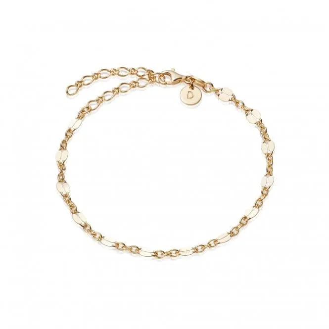 Peachy Chain 18ct Gold Plated Bracelet RBR08_GP