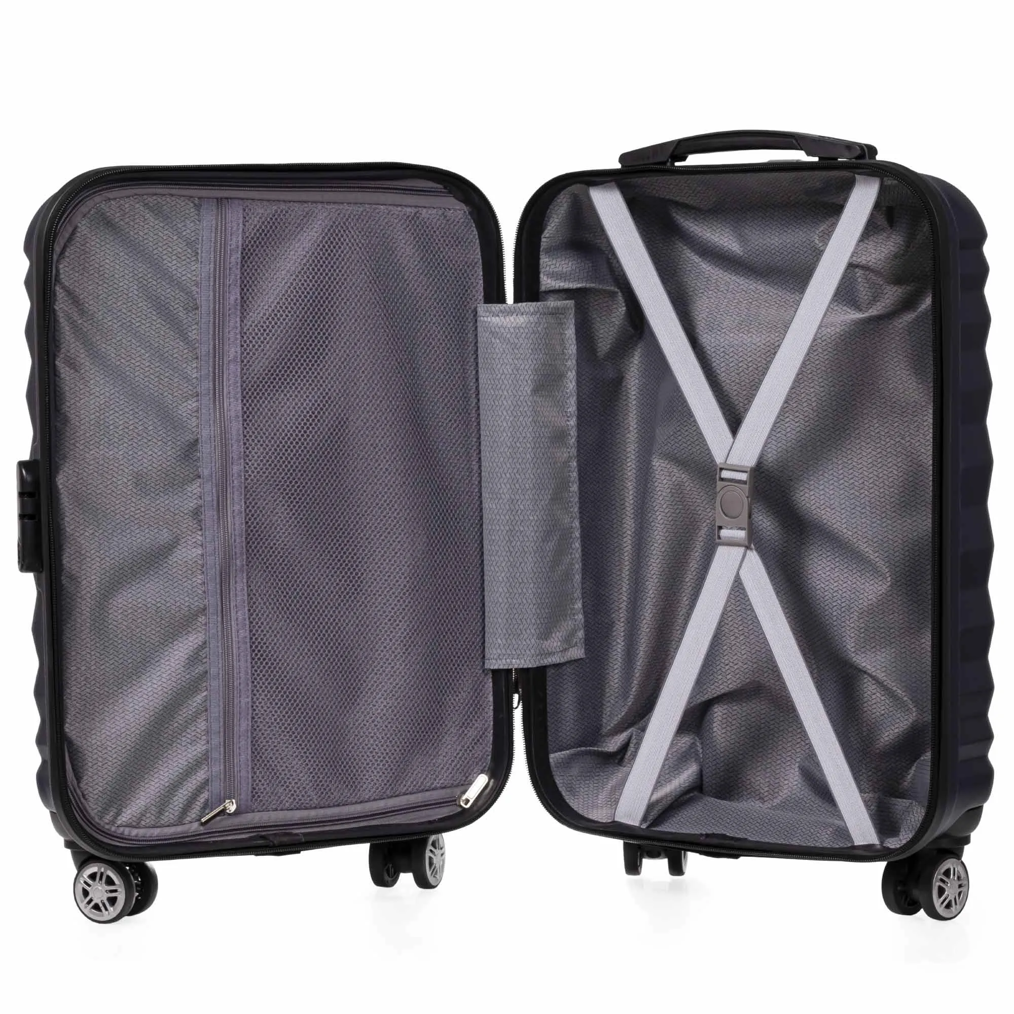 Pierre Cardin Trolley Case- Midnight Blue