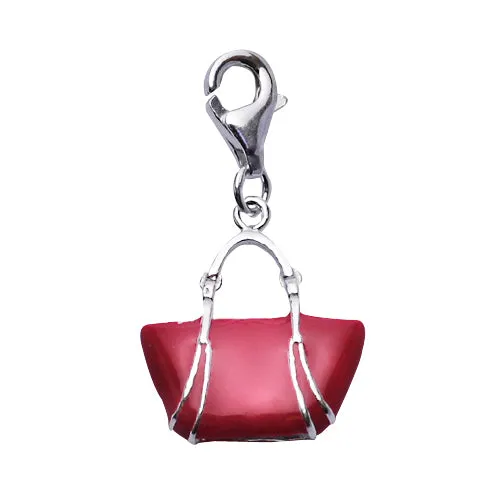 Pink Tote Bag Charm