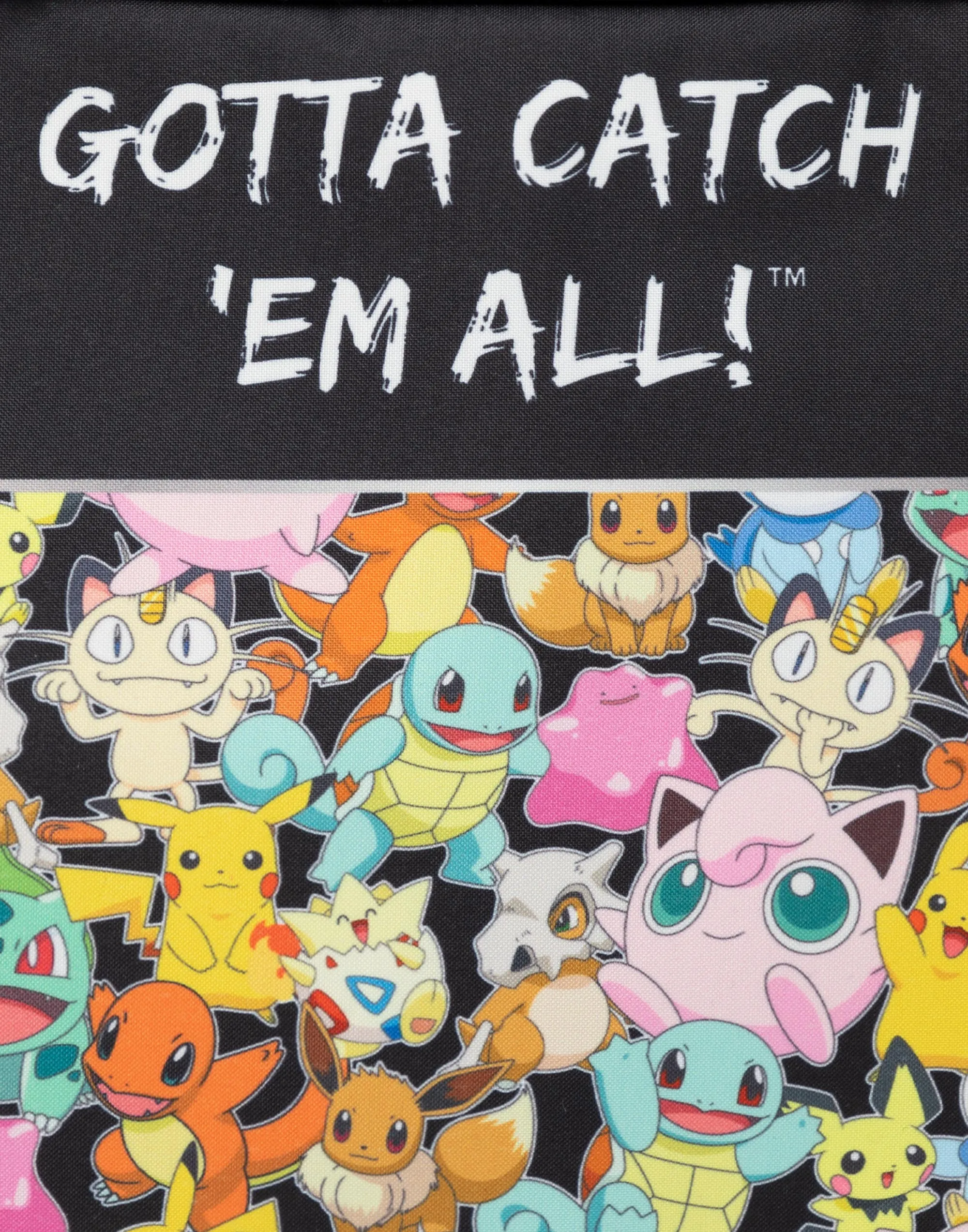 Pokemon Gotta Catch Em All lunchbag