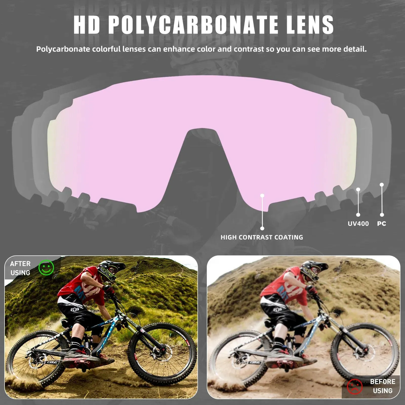 Polarized Cycling Sunglasses Men MTB Cycling Glasses Outdoor Fishing Sunglasses Women Road Bike Glasses UV400 Bicycle Glasses