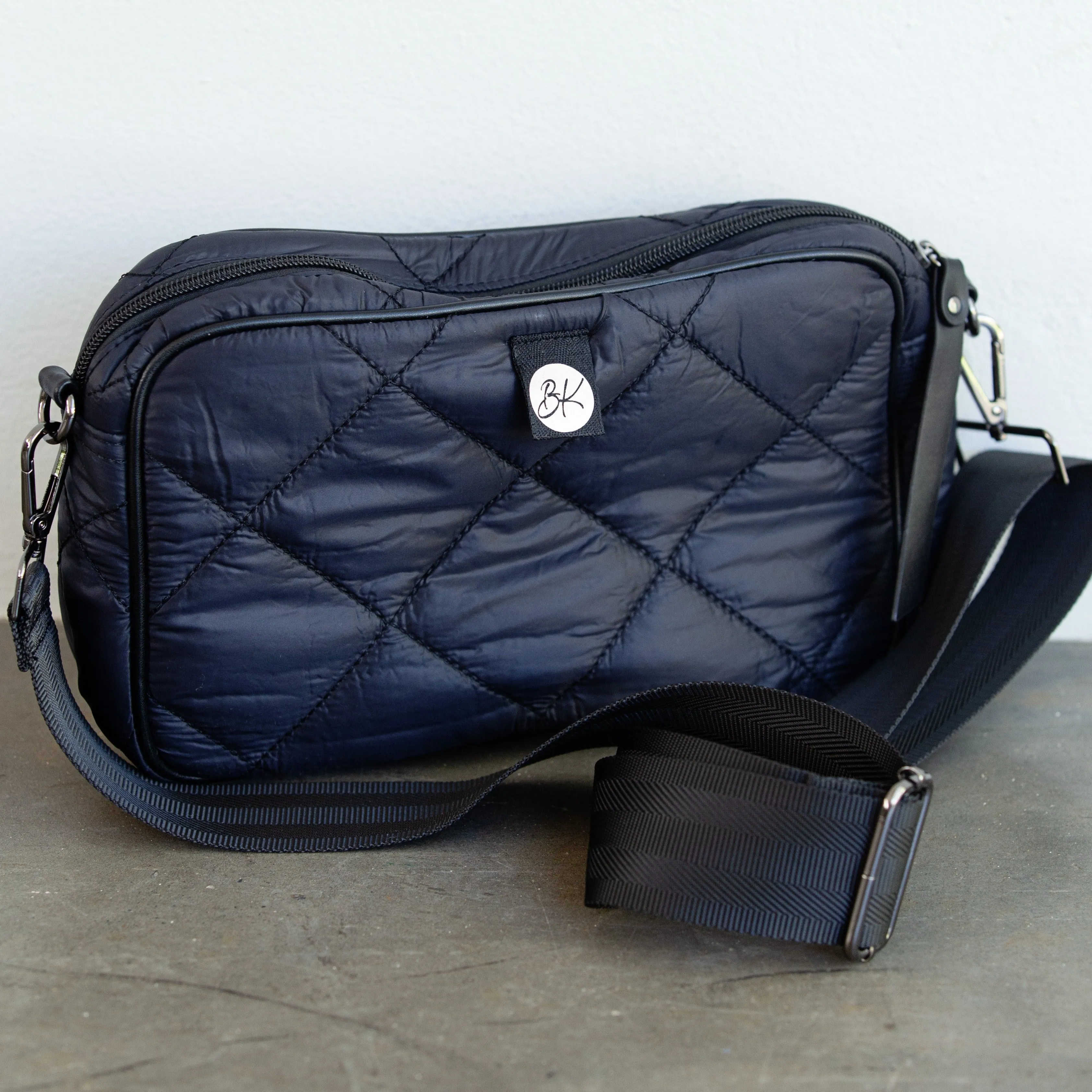 Puffer Messenger Bag