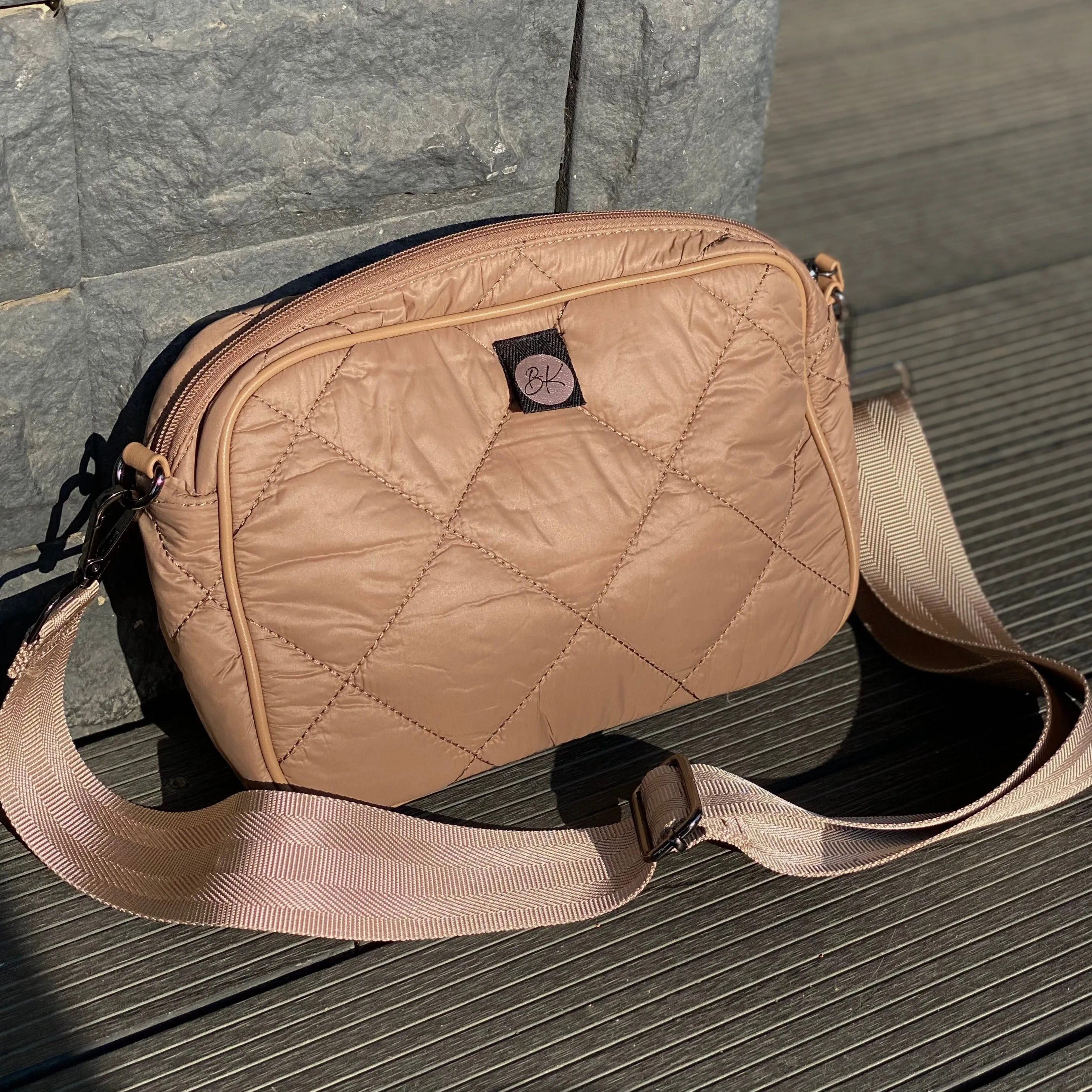 Puffer Messenger Bag