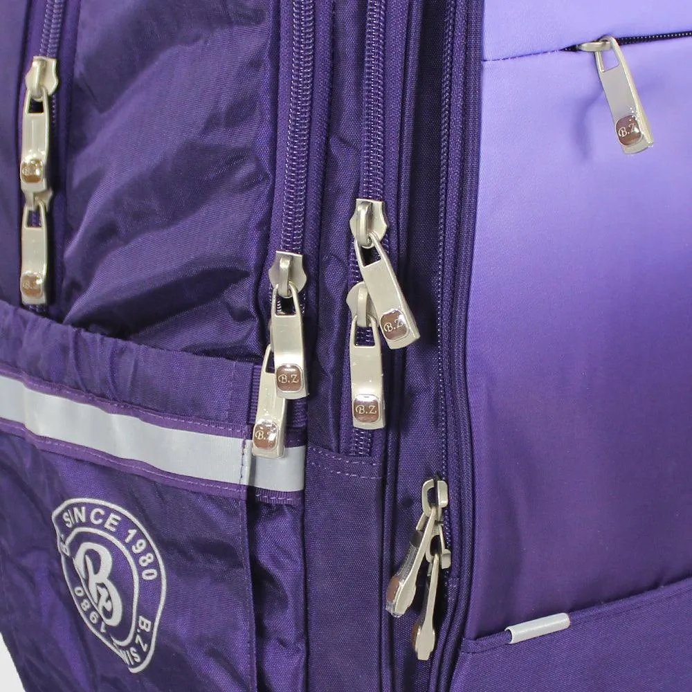 Purple 20 Inches Trolley Bag   Pencil Case