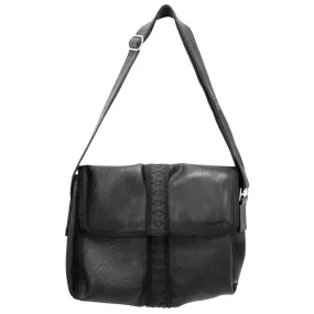 Recycled Tire and Inner Tube Messenger Bag Conserve