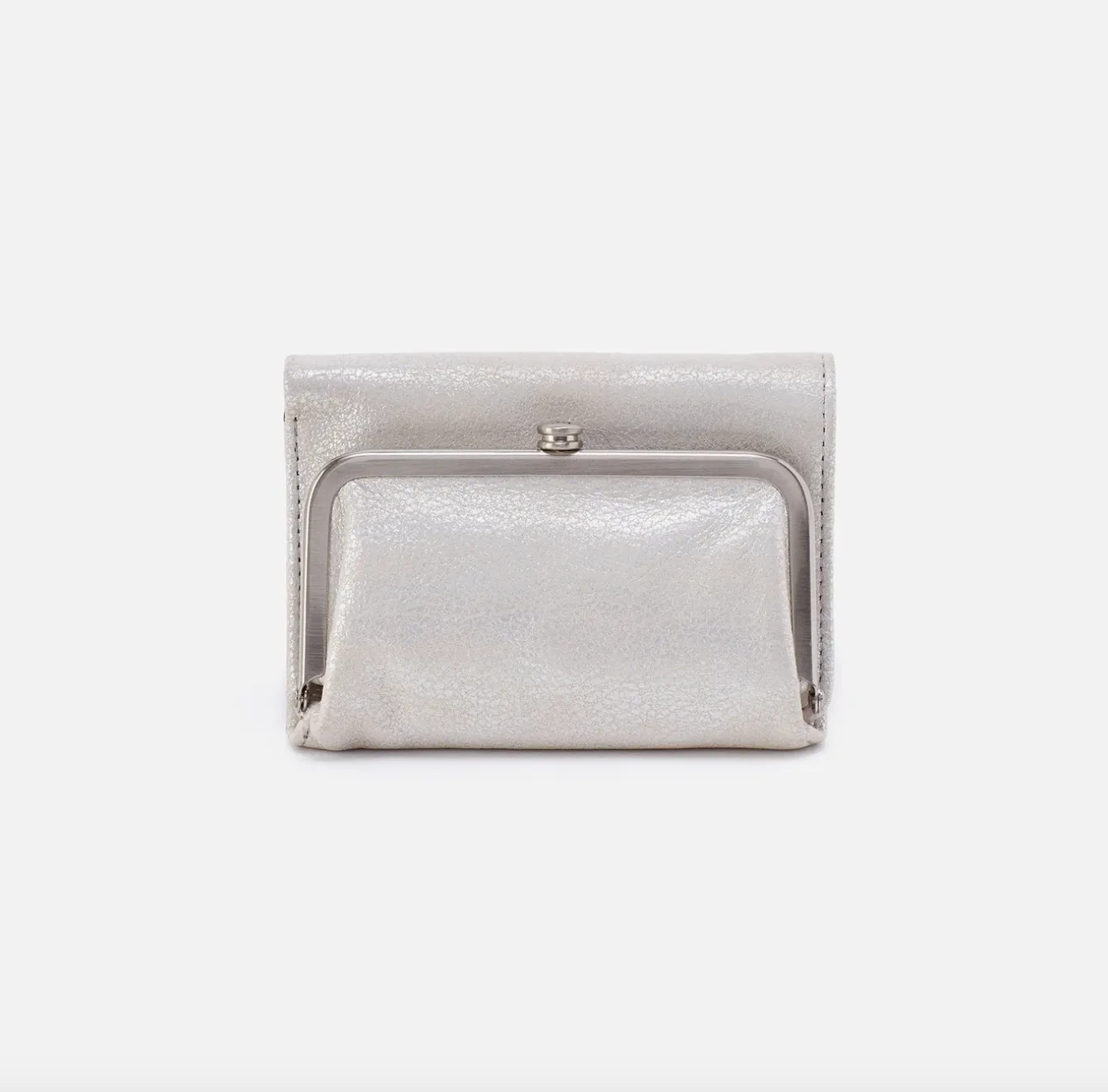 Robin Compact Wallet | Metallic Leather