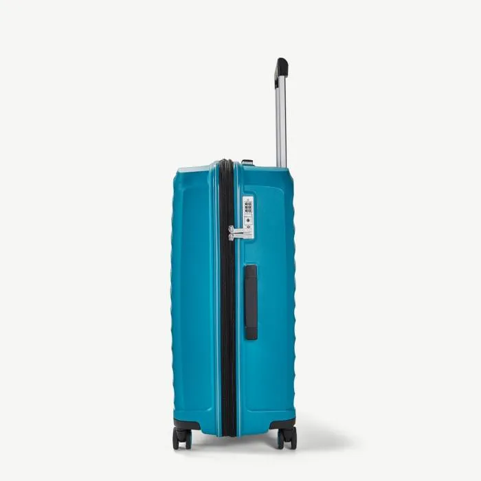 Rock Sunwave Expandable Spinner Medium Suitcase 66cm - Blue