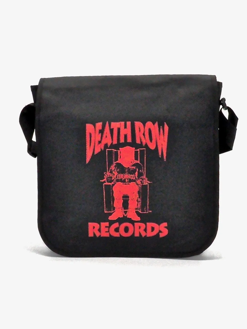 Rocksax Death Row Records Flap Top Record Bag - Death Row Records