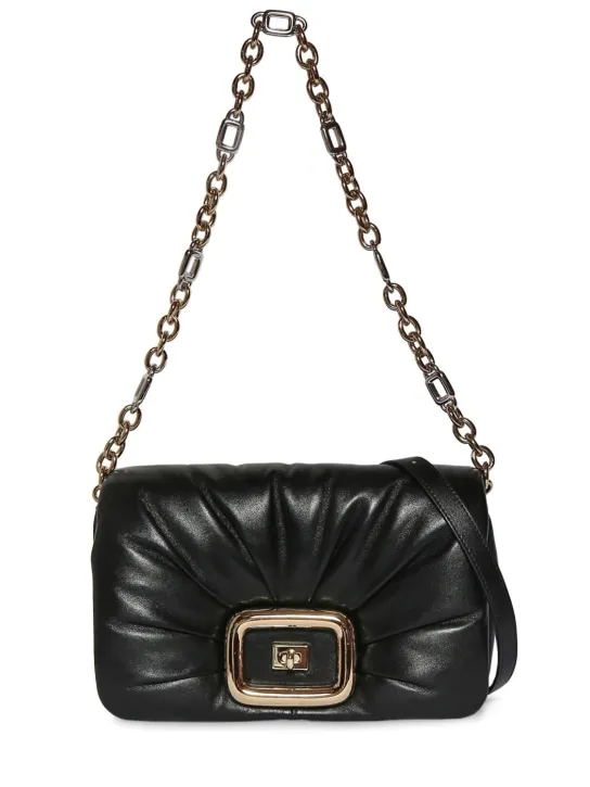 Roger Vivier   Viv&#x27; Choc Me Napa leather bag 