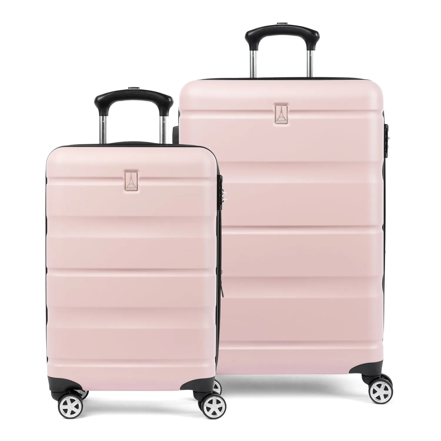 Runway 2 Piece Carry on and Convertible Medium to Large Check in Hardside Luggage Set (Reg. $269.99)