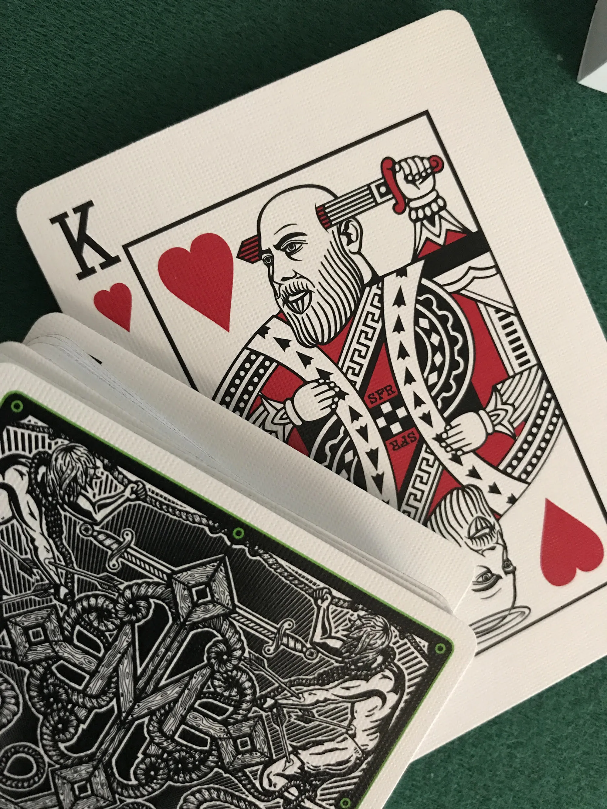 Sage Francis x Daniel Madison "Hellions" SIGNED Playing Cards