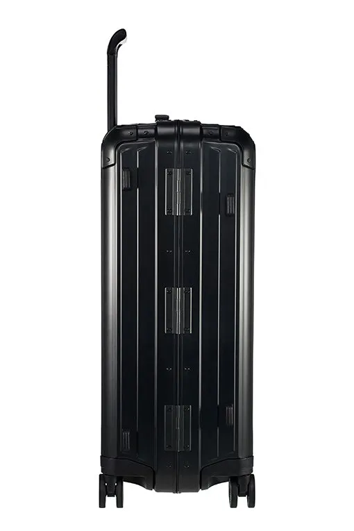 Samsonite - Lite Box ALU 76cm Large 4 Wheel Hard Suitcase - Black