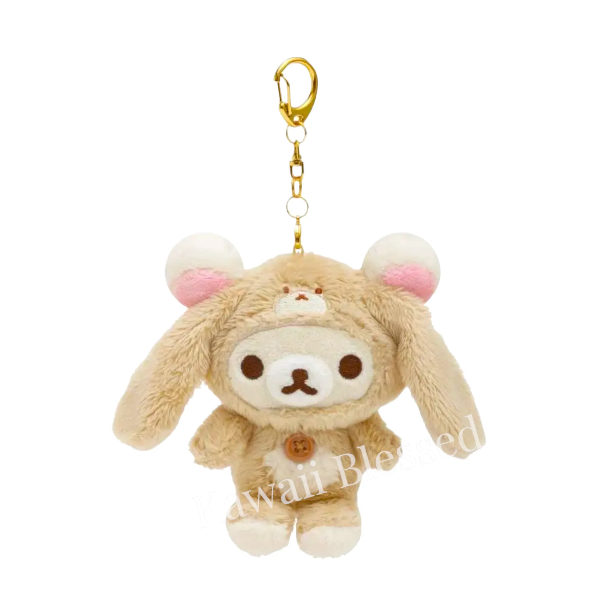 San-X Rilakkuma Mascot with Keychain (2022)