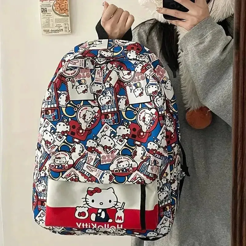 Sanrio Hello Kitty Kawaii Fashion Backpack