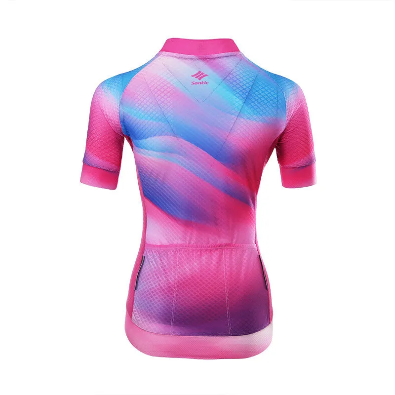 Santic OEM Custom Summer Professional Cycling Short Sleeve Suit