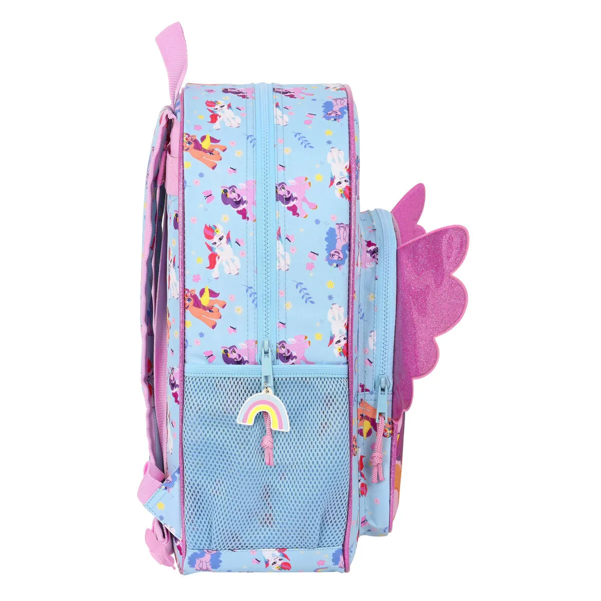 School Bag My Little Pony Wild & free Blue Pink 33 x 42 x 14 cm