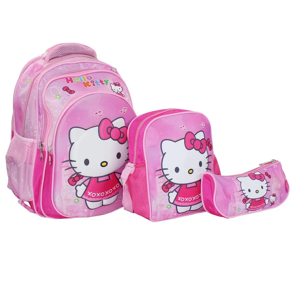 School Set 3D 17-Inch (Hello Kitty)