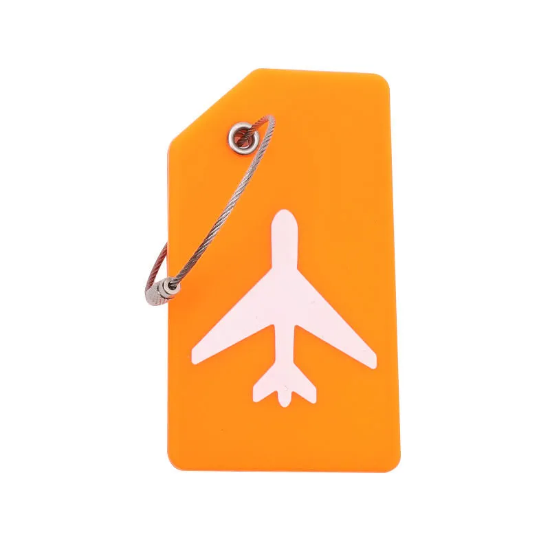 Silicone Airplane Luggage Tag