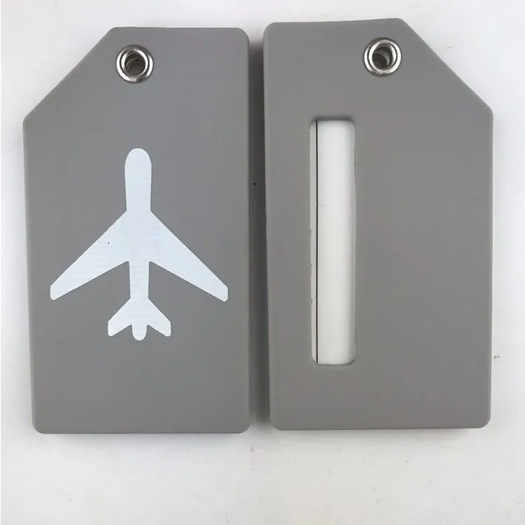 Silicone Airplane Luggage Tag