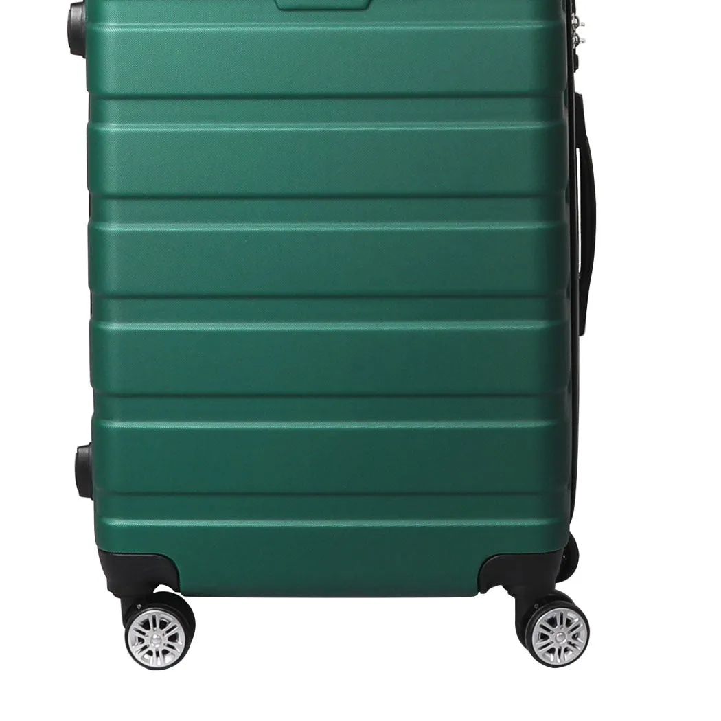 Slimbridge 20" Carry On Luggage Case Green 20 inch