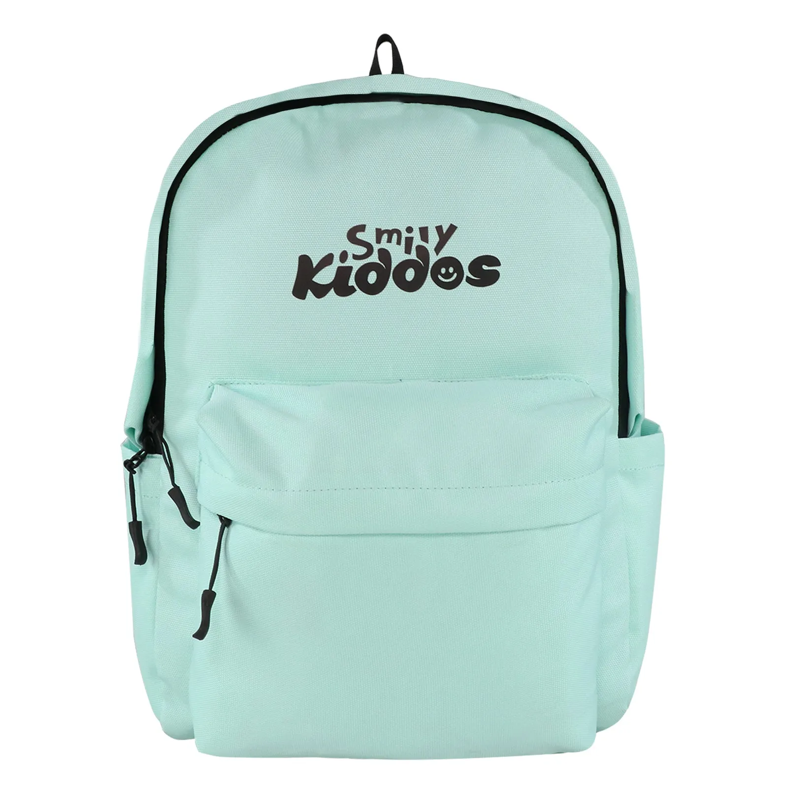 Smily Kiddos Day Backpack with Pouch - Sea Green