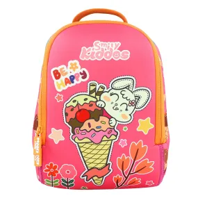 Smily Kiddos Preschool Backpack Ice Cream Theme Pink - SK16001628