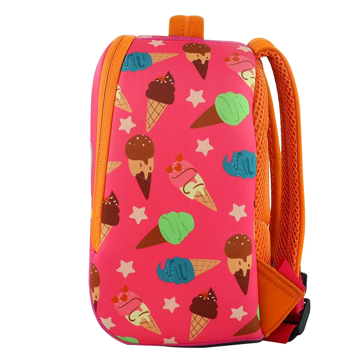 Smily Kiddos Preschool Backpack Ice Cream Theme Pink - SK16001628