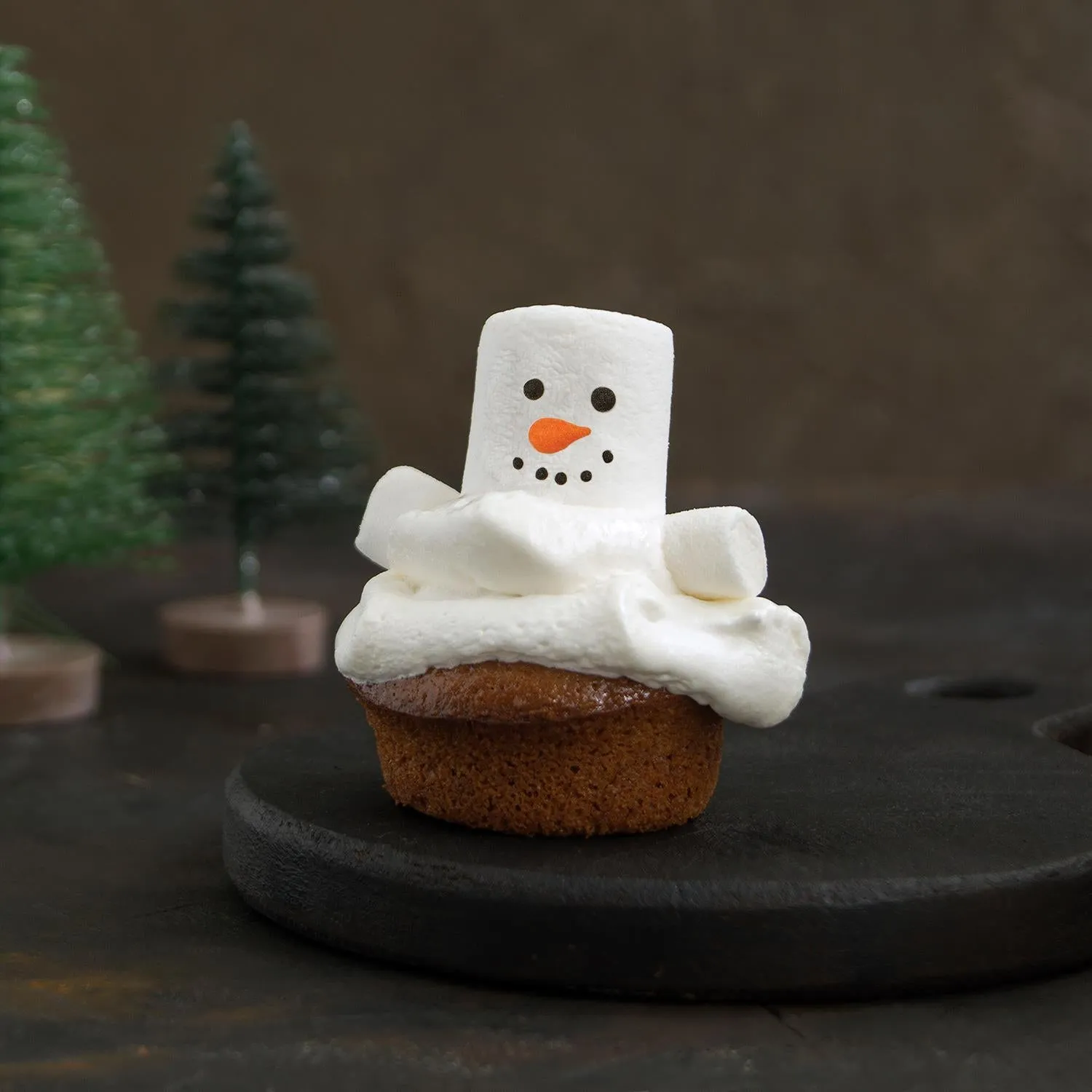 Snowman Marshmallow Candy in Gift Bag