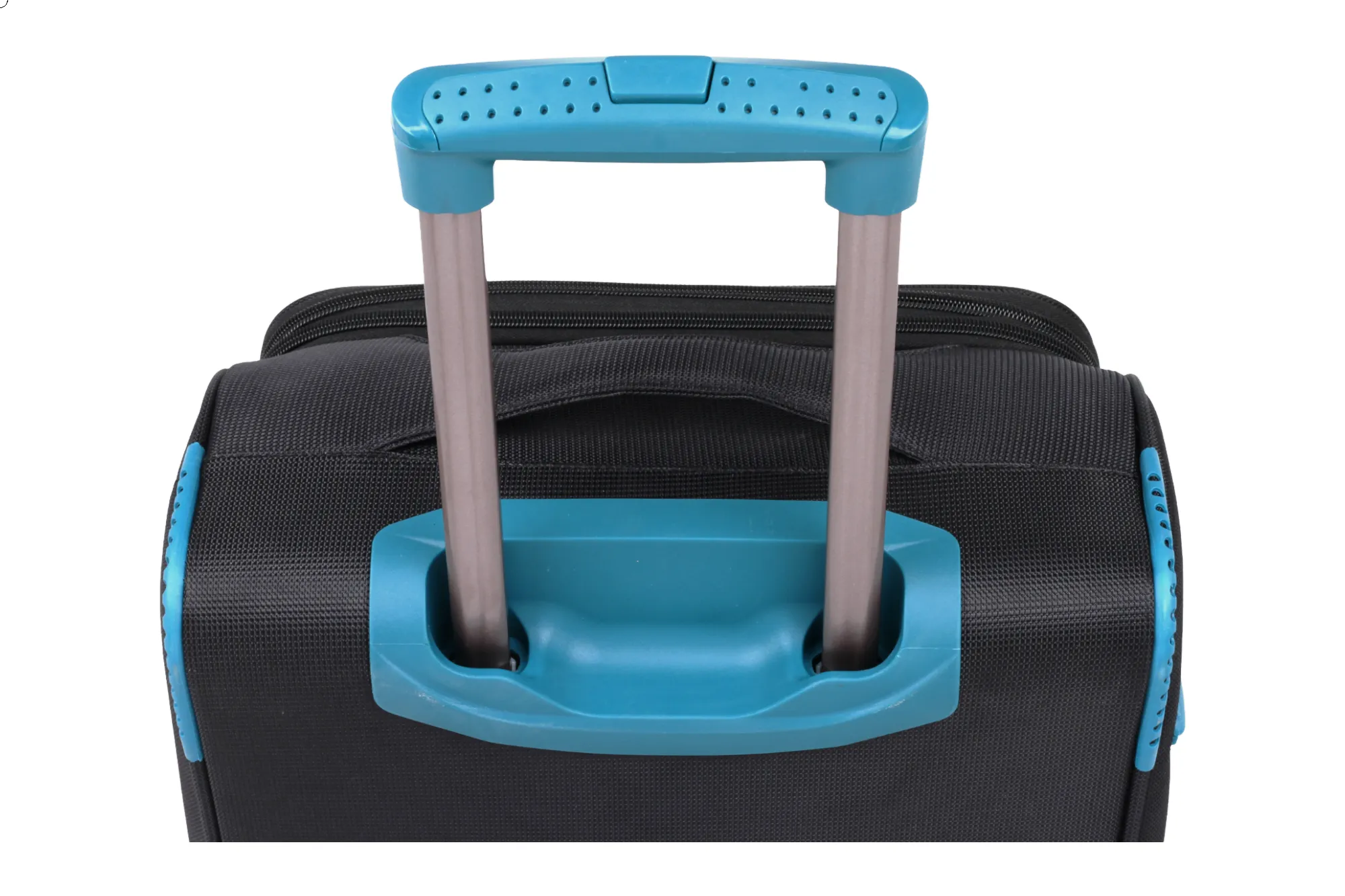 Soft luggage strolley suitcase 38320