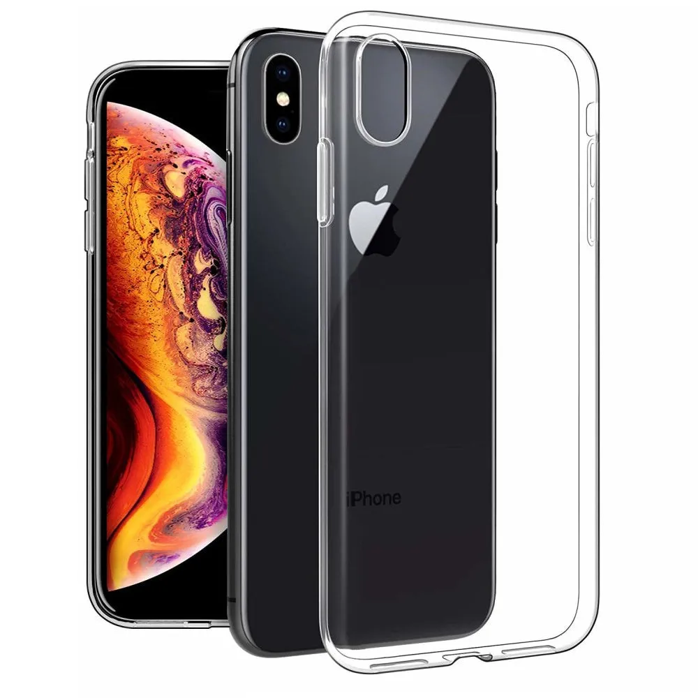 Soft TPU Silicone Gel Clear Case for Apple iPhone XS Max