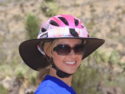 Sporty Cycling Helmet Visor Brim