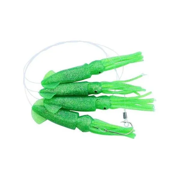 Squid Daisy Chain Teaser - 7 in. Squids - Included Lure Bag