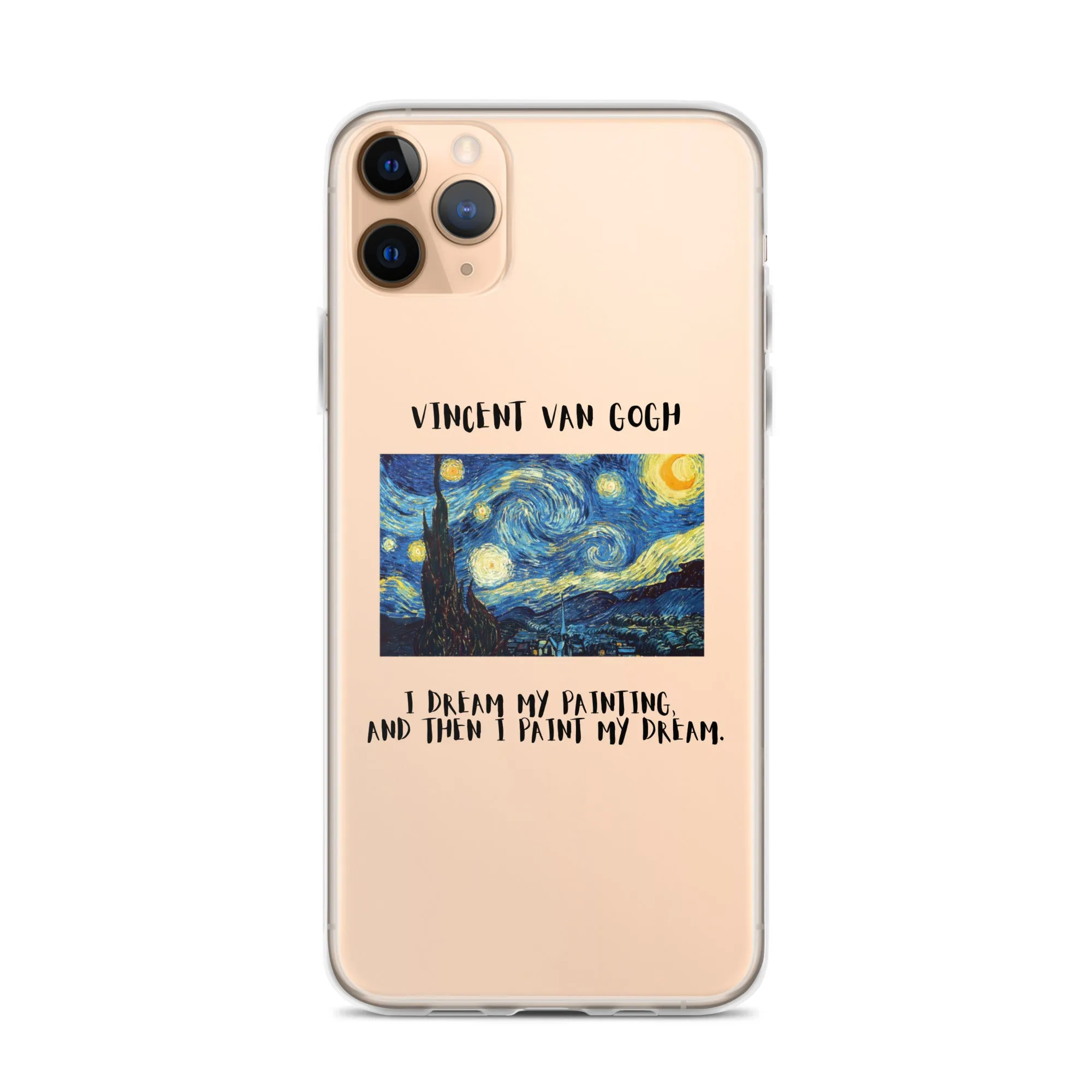 Starry Night Clear iPhone® Case