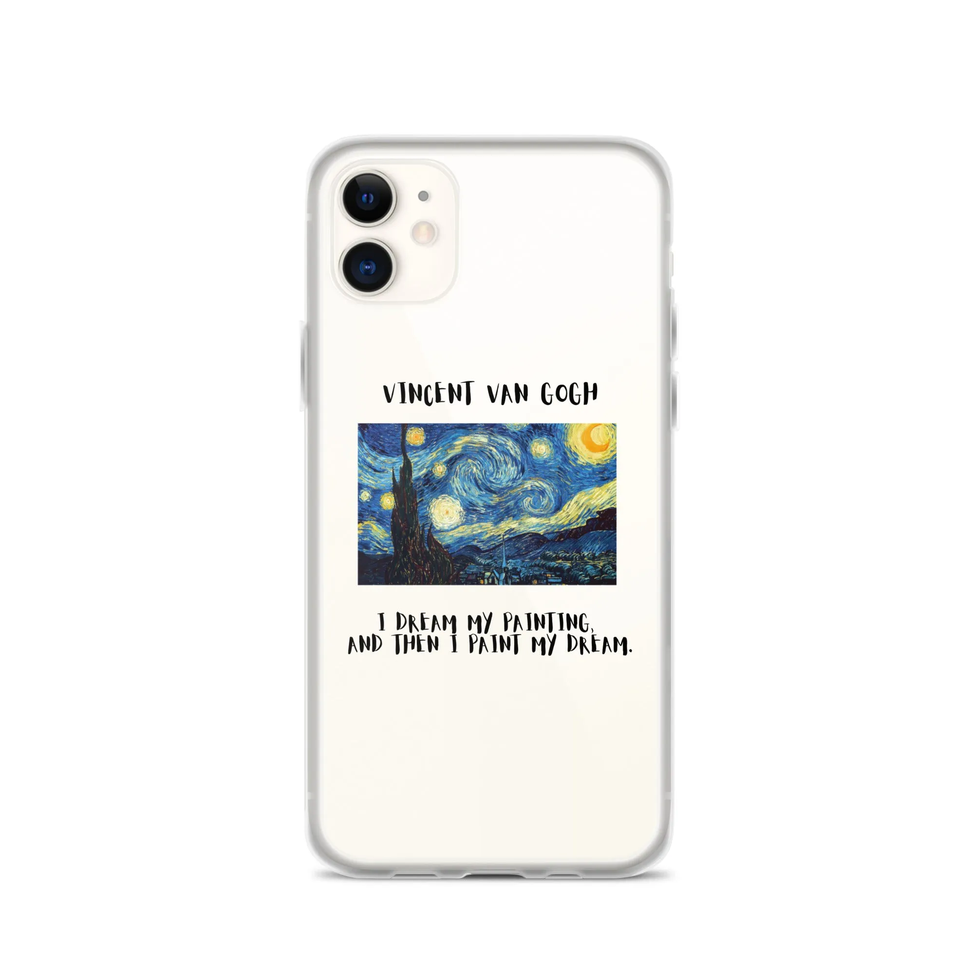 Starry Night Clear iPhone® Case