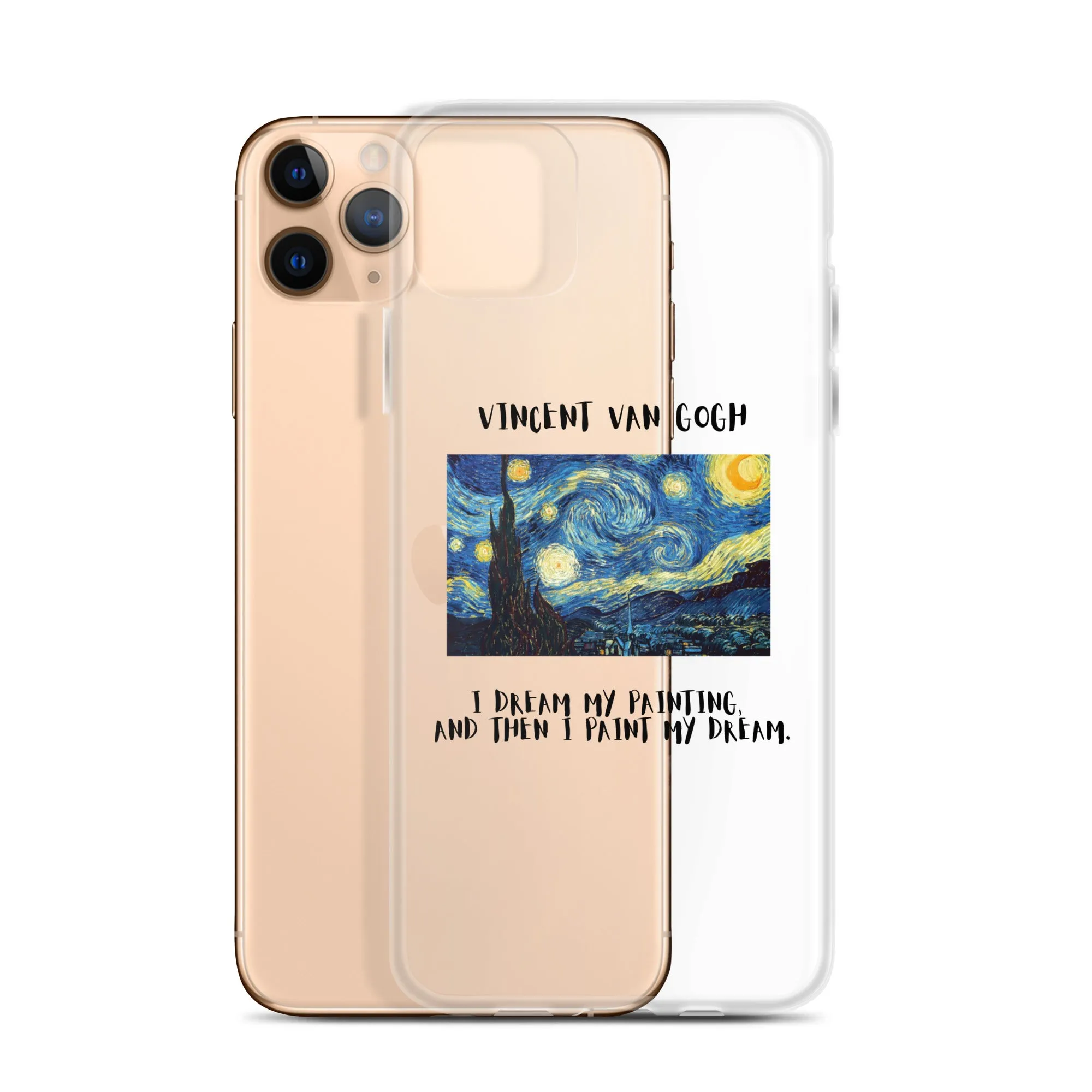 Starry Night Clear iPhone® Case