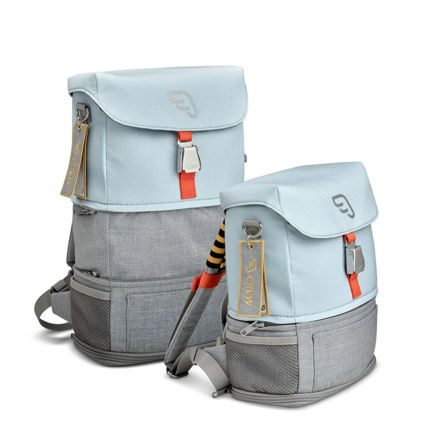 Stokke Jetkids Travel Bundle in Blue/Blue Crew Backpack