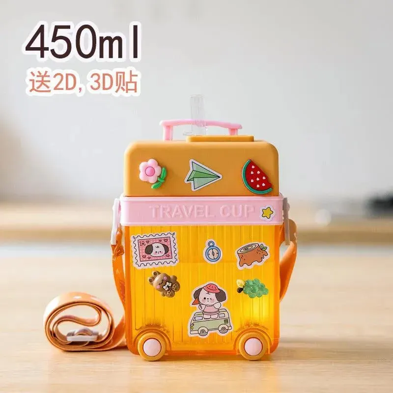 Suitcase Bottle For Kids (450 ml)