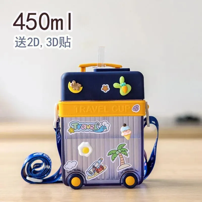 Suitcase Bottle For Kids (450 ml)