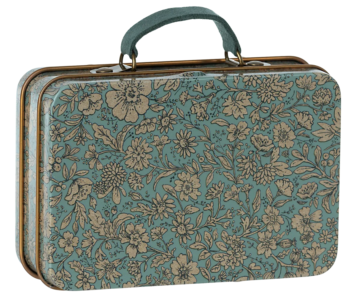 Suitcase, Small - Blossom Blue