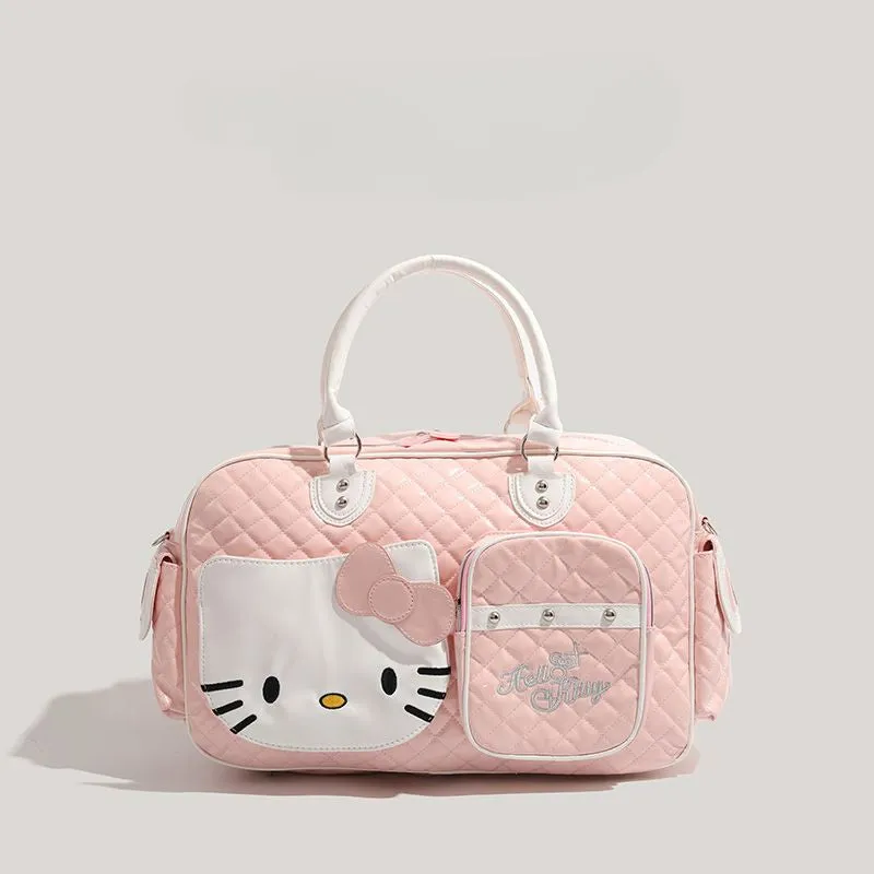 Sweet Kitty Large Capacity Travel Messenger Bag KI666