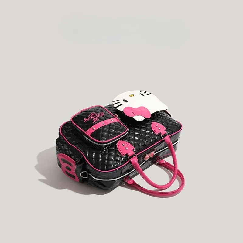 Sweet Kitty Large Capacity Travel Messenger Bag KI666