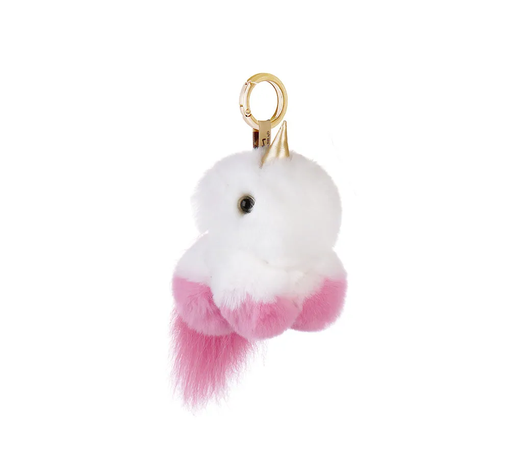 TARRAMARRA® Fluffy Unicorn Keyring