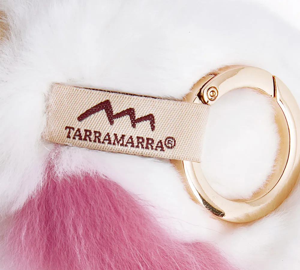 TARRAMARRA® Fluffy Unicorn Keyring