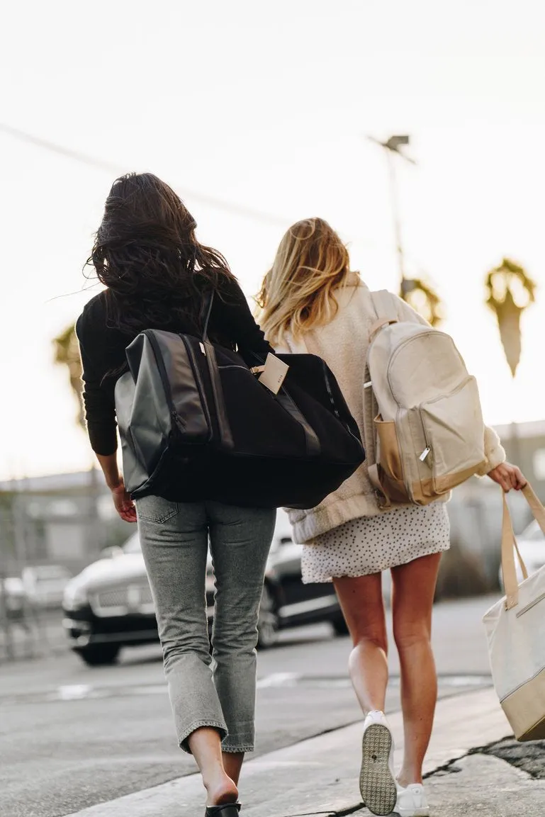 The Backpack in Beige